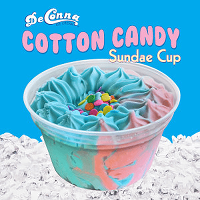 Cotton Candy Sundae Cup